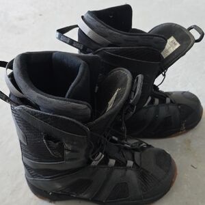 SIMS Black Snowboard Boots